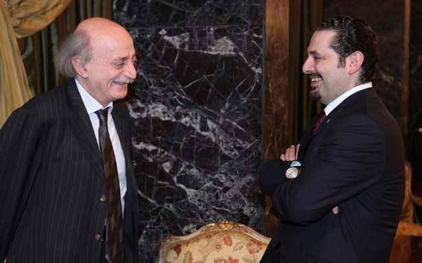 الحريري يتلطى بجنبلاط واعتراض حزب الله