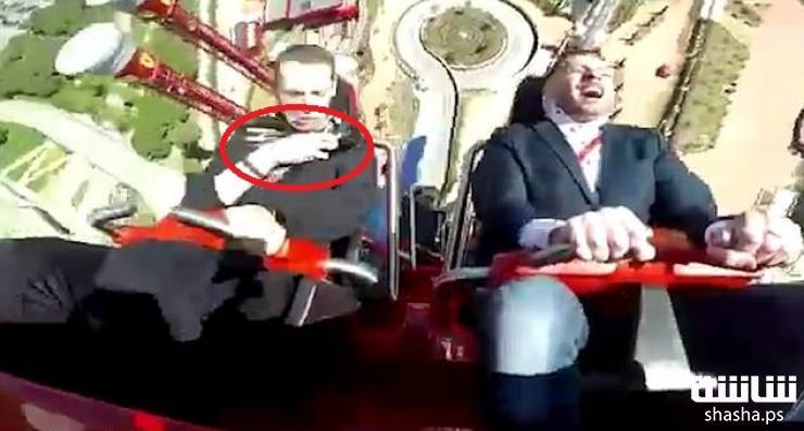 فيديو:حمامة تهدِّد شاباً في لعبة الملاهي!