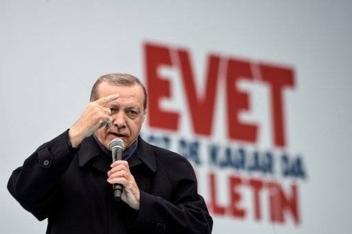 اردوغان: مسالة الانضمام إلى الاتحاد الاوروبي ستكون مطروحة بعد الاستفتاء