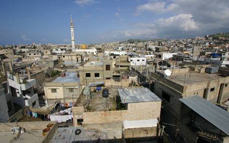 انتشار الجيش في عين الحلوة