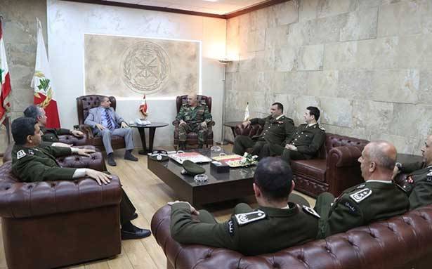 إستقبالات قائد الجيش
