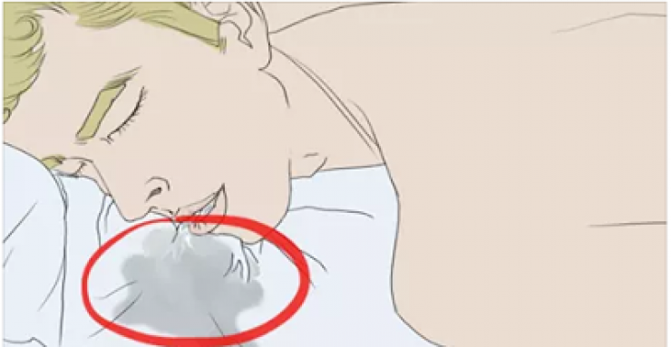 ما هو السبب الذي يجعلك تستيقظ وتجد وسادتك عليها لعاب كثير؟