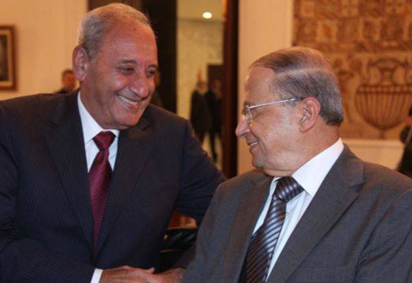 بالصورة.. عون لبري: نبلغكم قرارنا...