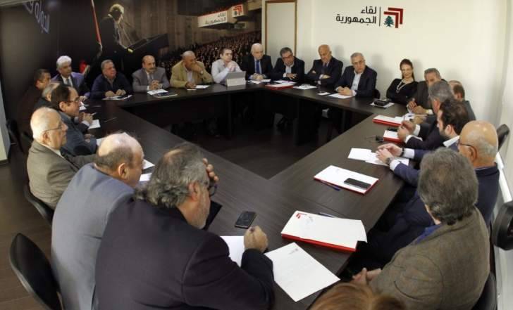 لقاء الجمهورية: وحدة المعايير كفيلة بإنتاج أي قانون انتخابي عادل