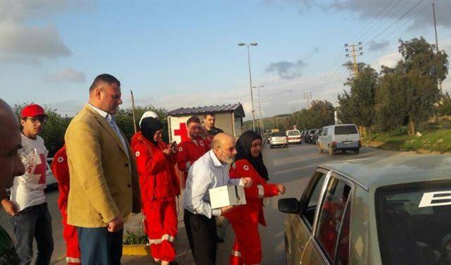 الصليب الأحمر بحماية وزير الدفاع.. والسبب!