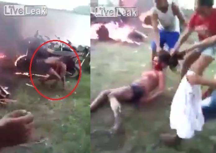 ألقوا هذه السيدة في النّار وهي 'حيّة' لهذا السبب المروع!
