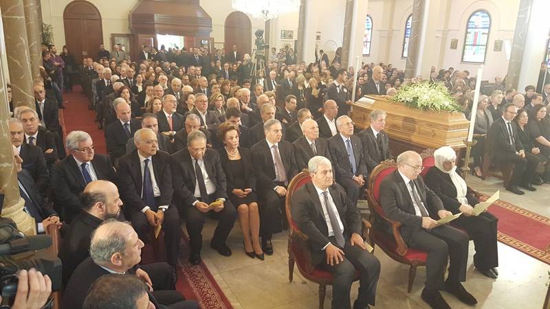 لبنان ودّع سمير فرنجية بمأتم رسمي وشعبي