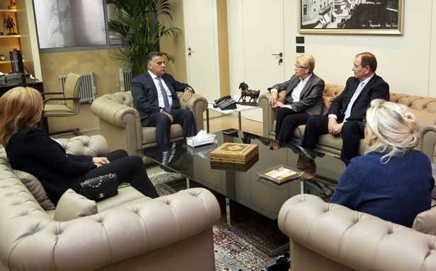 وفد برلماني فرنسي زار الحريري وابراهيم
