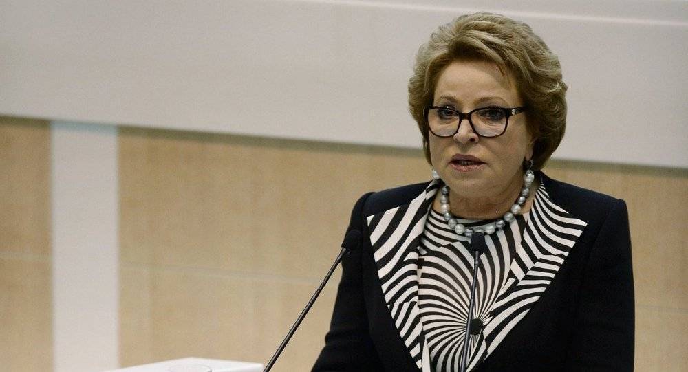 رئيسة مجلس الاتحاد الروسي تبحث الغارة الأميركية على سوريا مع رئيس مجلس الشورى السعودي