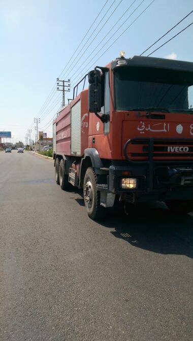 بالصور.. اندلاع حريق أعشاب في البرغلية