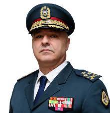 قائد الجيش العماد  جوزف عون يزور البطريرك الراعي مهنئا