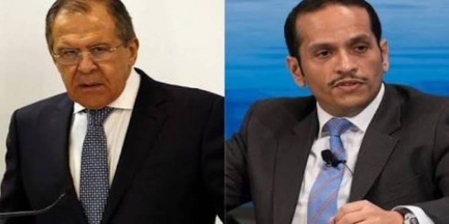 لافروف يلتقي في موسكو نظيره القطري