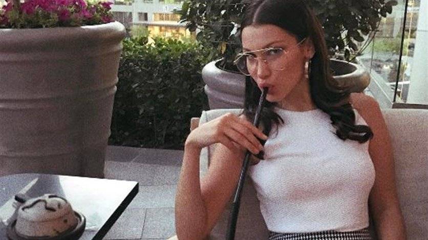 بالفيديو : بعد الشيشة... بيلا حديد تُفاجئ متابعيها بما فعلته في دبي!
