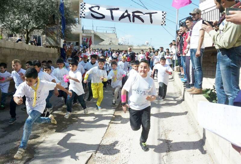 الماراتون الكشفي السنوي الأول في المنارة البقاع