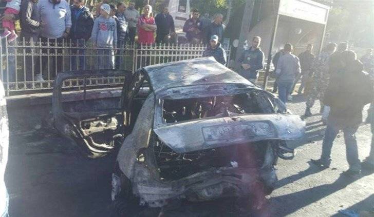 بالصور - تفحم 3 جثث بحادث سير مروّع.. على طريق سعدنايل!