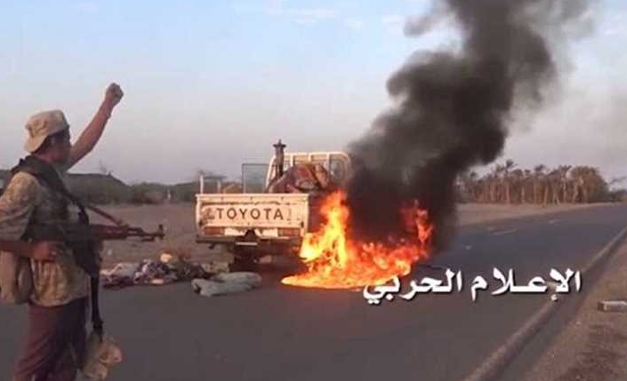تطهير مواقع جبل النار شرق المخأ من قوى الغزو والمرتزقة