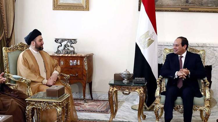 السيسي: لتجاوز الخلافات بين الكتل السياسية في العراق