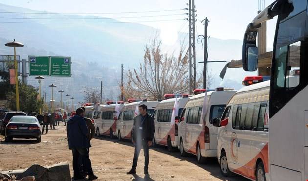 خروج 3000 شخص من كفريا والفوعة..وسرغايا والزبداني خالية من المسلحين