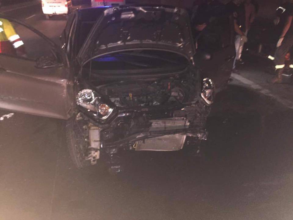 جريح جراء حادث سير على اوتوستراد المطار