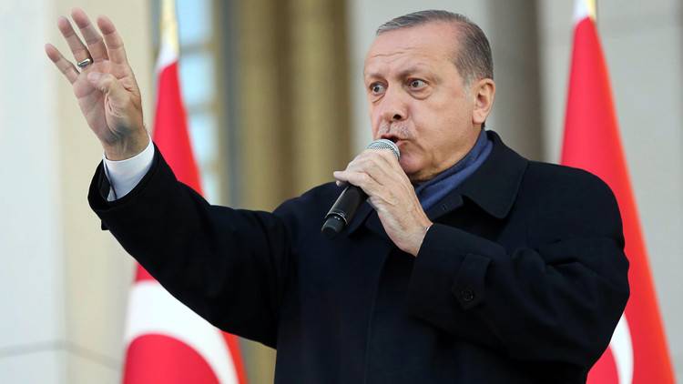 أردوغان: لن نسمح باقتطاع أجزاء من سوريا لصالح أي دولة..؟!!