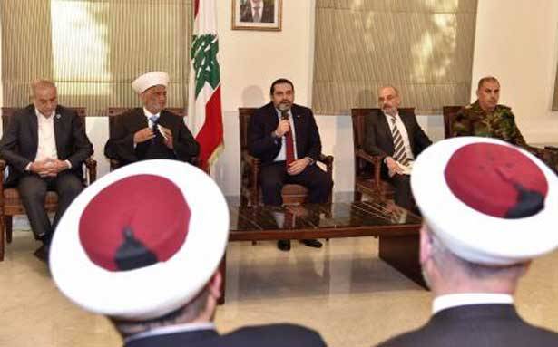 رعى مصالحة بين الجيش وعائلتين واستقبل مُفتي لبنان ومصر والأردن
الحريري : نحن جميعاً حكومة ودولة
وجيشاً في خدمة المواطن