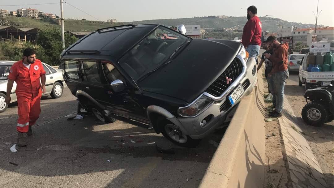 جرحى بحادث سير عند مدخل طرابلس الجنوبي