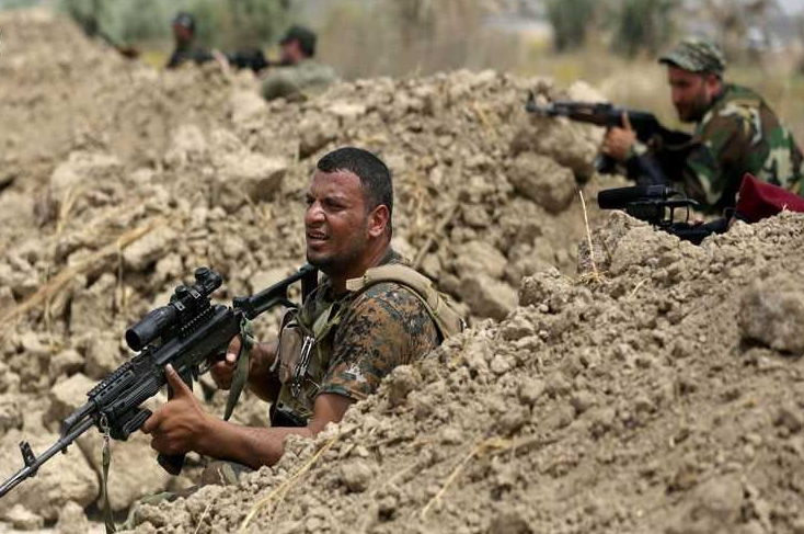 الحشد يقتل انتحاريين بإحباط محاولة تسلل في بيجي