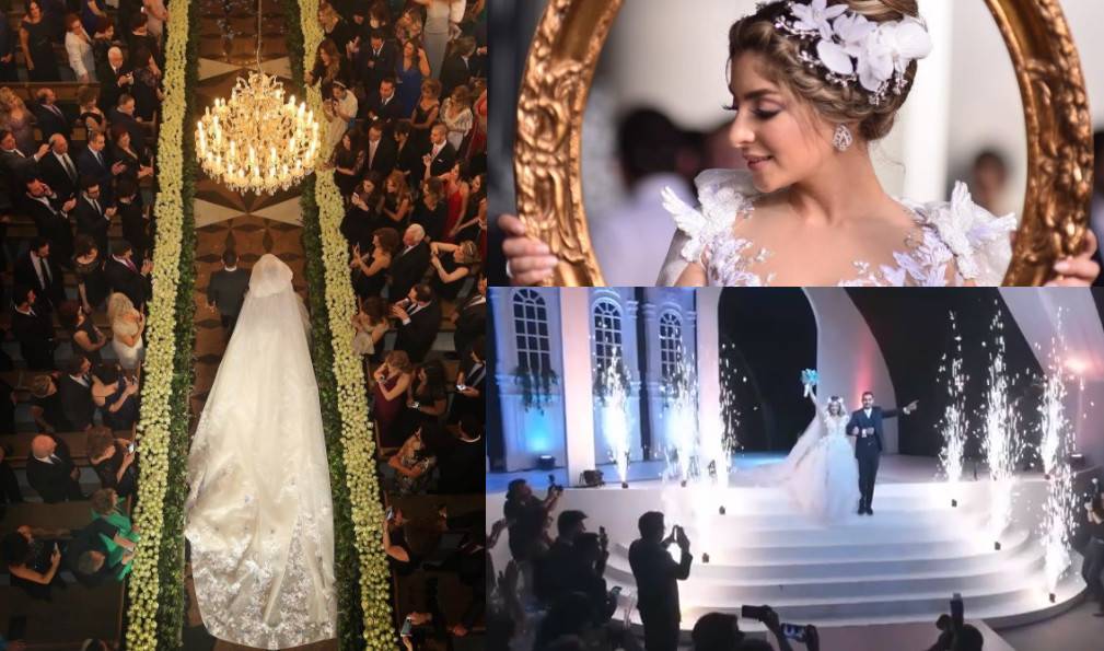 بالفيديو.. زفاف مميّز لابنة مصفف الشعر طوني المندلق!