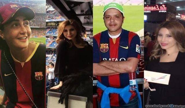 هكذا احتفل الفنانون العرب بفوز برشلونة