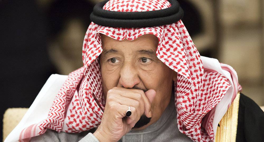 صورة عفوية لملك السعودية