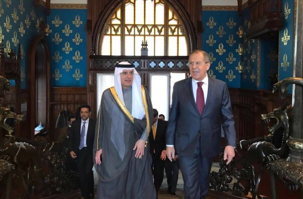 لافروف والجبير يختلفان حول دور حزب الله وإيران في سوريا