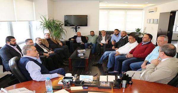 أرسلان التقى ترو وعرض الأوضاع مع وفود بلدية