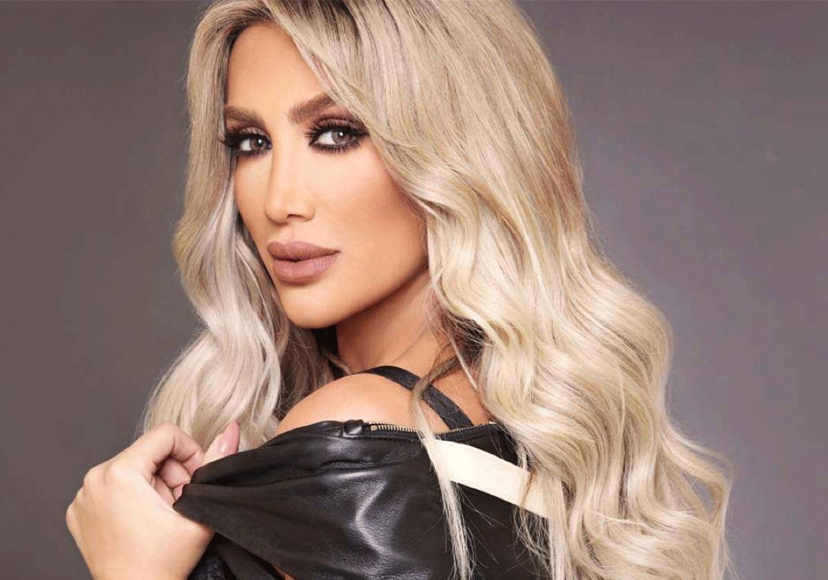 بالفيديو.. وزن مايا دياب يتخطى 100 كلغ!
