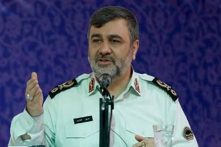 قائد الامن الداخلي الايراني: الاعمال الارهابية والوحشية لن تمر دون رد