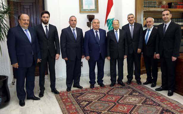 عون تابع تعويضات مزارعي التفاح
واطلع على اوضاع الصناعيين في جبيل