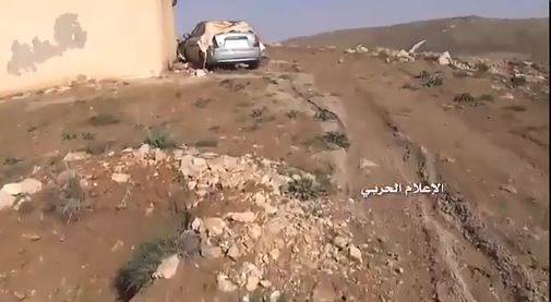بالفيديو- دخول الجيش السوري وحزب الله الى قرية "درة" الحدودية مع لبنان