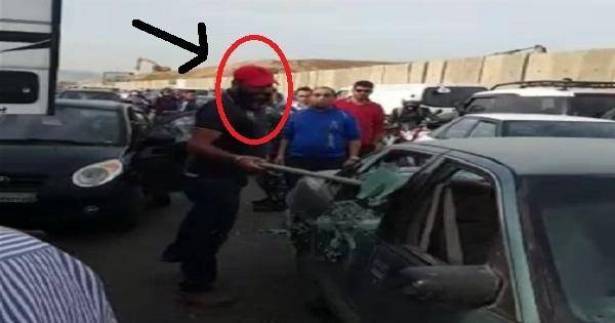 شعبة المعلومات توقفت شخصاً آخر شارك في تحطيم سيارة خلال اعتصام الشاحنات في الكوستابرافا