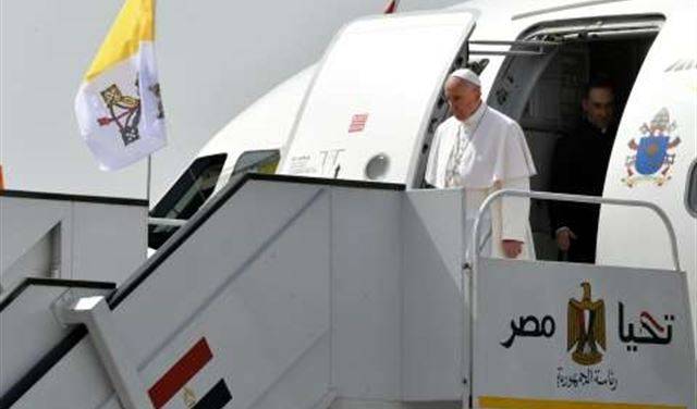 بالفيديو.. البابا فرانسيس بالعربية: "مصر أم الدنيا"