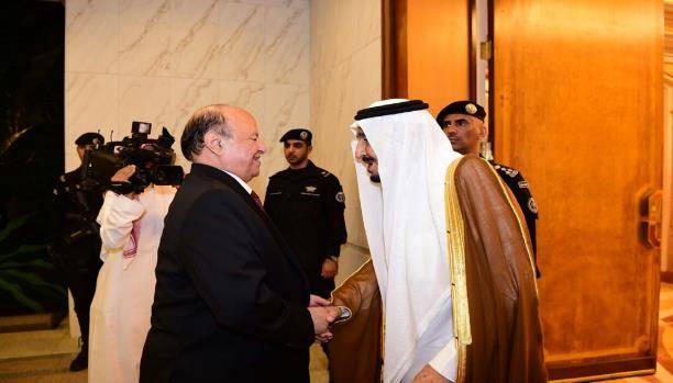 لقاء هادي وسلمان: دعم سعودي لقرارات الرئيس اليمني
