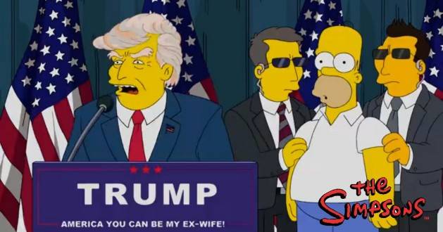 The Simpsons يسخر من ترامب بعد مرور 100 يوم على توليه الرئاسة