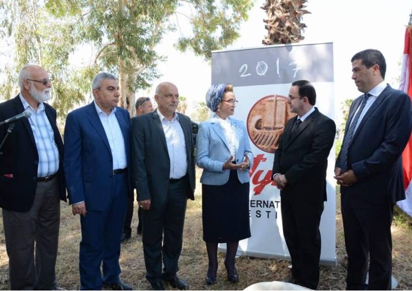 كيدانيان خلال رعايته حفل اطلاق مهرجانات صور:تعكس وجه لبنان الحضاري وليس الخلاف السياسي