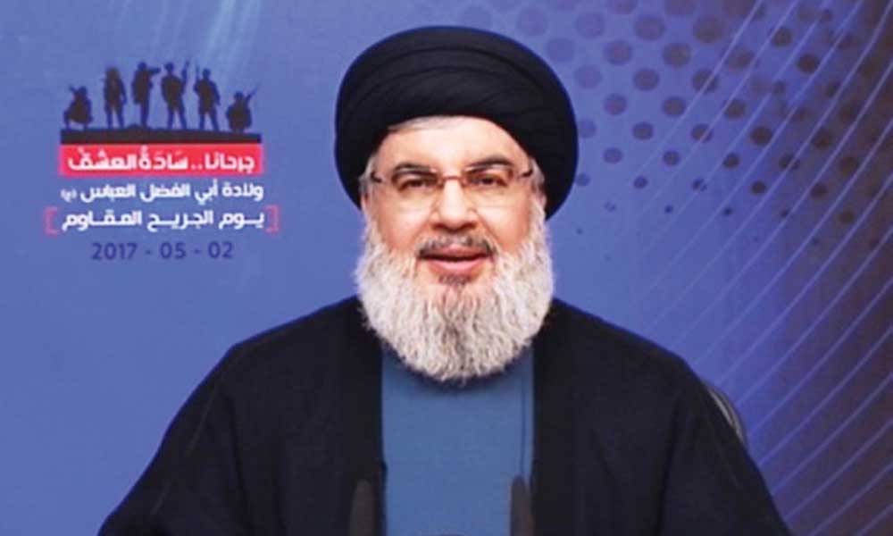 نصرالله سأل في يوم الجريح: البلد الى أين؟ وليتحمل الجميع المسؤولية