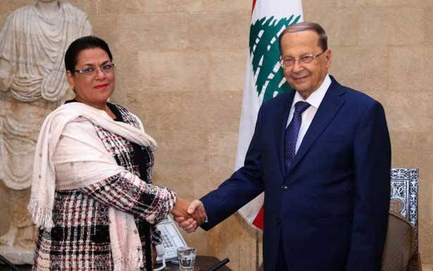 استقبل وزيرة خارجيّة مدغشقر ووفوداً
عون: نعمل لتشكيل قوًّة اغترابيّة تساند لبنان