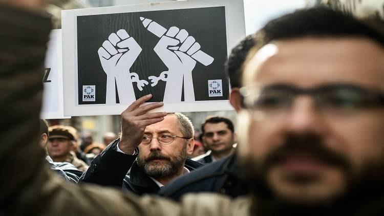 عدد الصحفيين المحتجزين في تركيا أكبر منه في أية دولة أخرى