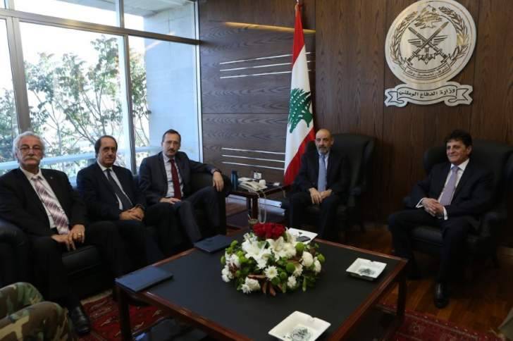 وزير الدفاع استقبل نائب وزير الدفاع الروماني لشؤون السياسة الدفاعية