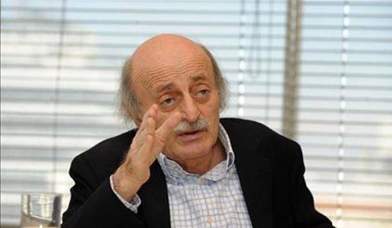 جنبلاط عزى فضلو خوري وسالم بوفاة مارون سمعان