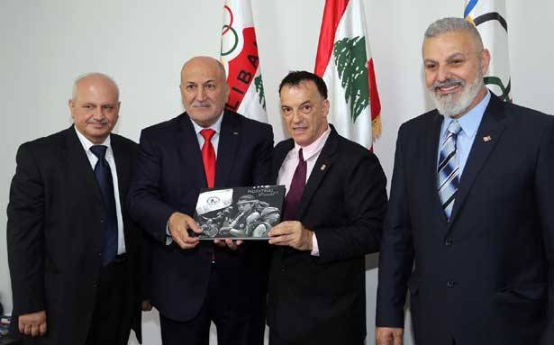 وفد المواي تاي الدولي يزور مقر الأولمبية اللبنانية
