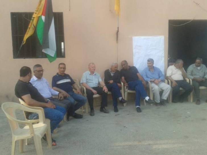 وفد من فتح - التيار الإصلاحي في صور زار خيم الاعتصام والتضامن