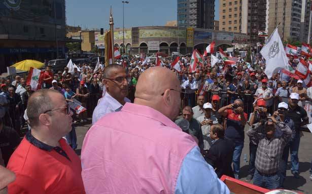 اعتصام في طرابلس لمتقاعدي القوى المسلحة لعدم انصافهم في السلسلة