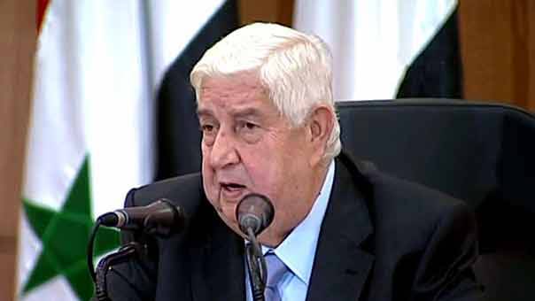 المعلم يهدد الأردن: إذا دخلت قواتها أراضينا سنعتبرها قوات معادية